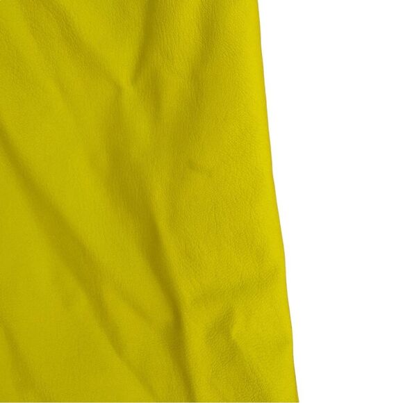 Naked Wardrobe Neon Yellow Faux Leather Maxi Dress - Picture 8 of 16